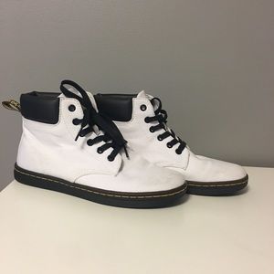 White Doc Marten Bone Maelly